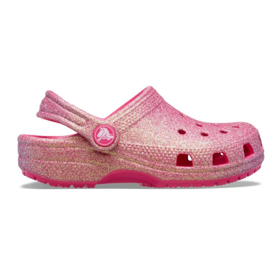 Crocs Toddler Classic Iridescent Glitte Clog